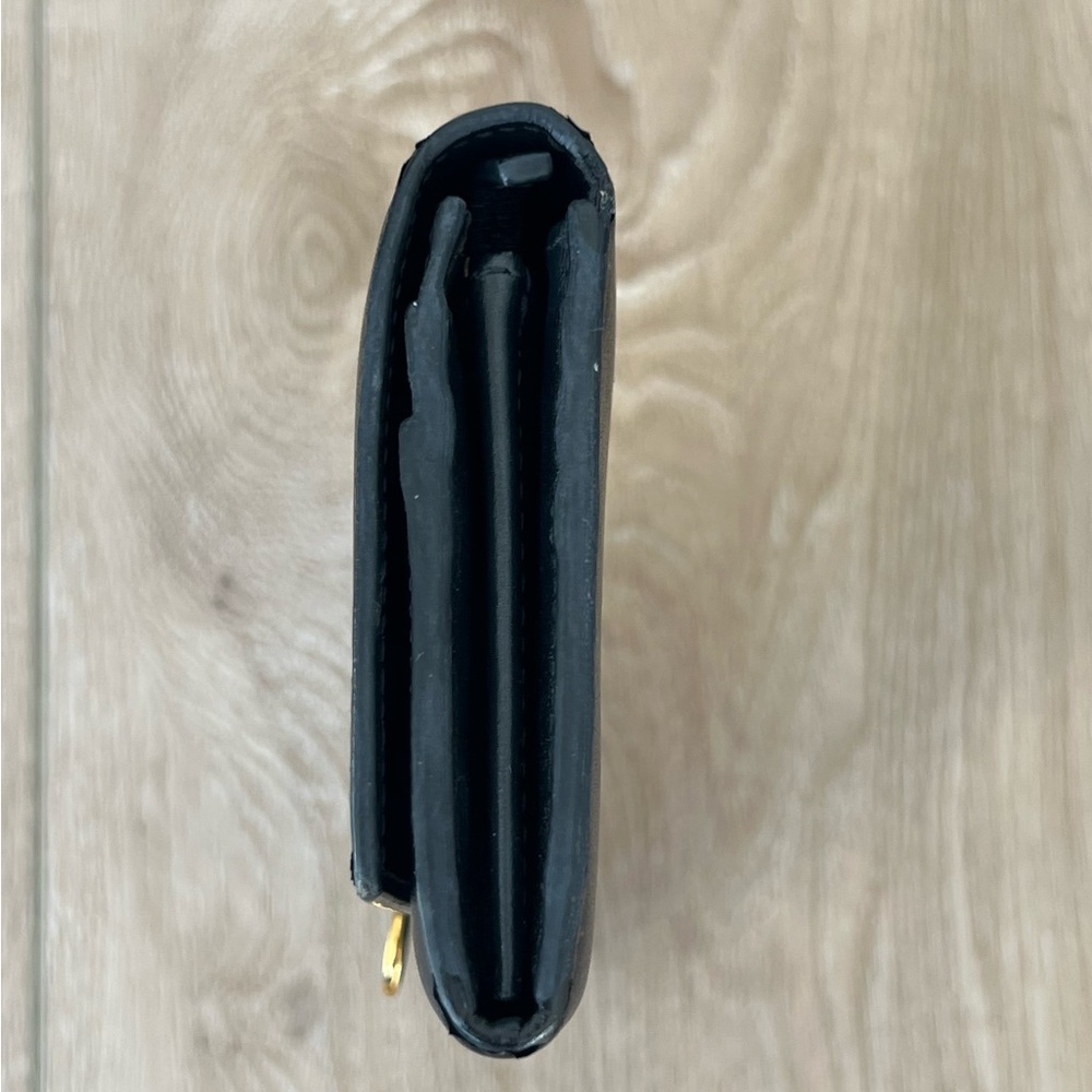 FENDI By The Way Continental long wallet in black leather with gold - Picture 4 of 9